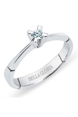 0,08ct Tektaş Pırlanta Yüzük (SL00T14)
