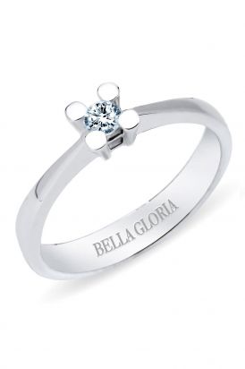0,08ct Tektaş Pırlanta Yüzük (SL00T38)